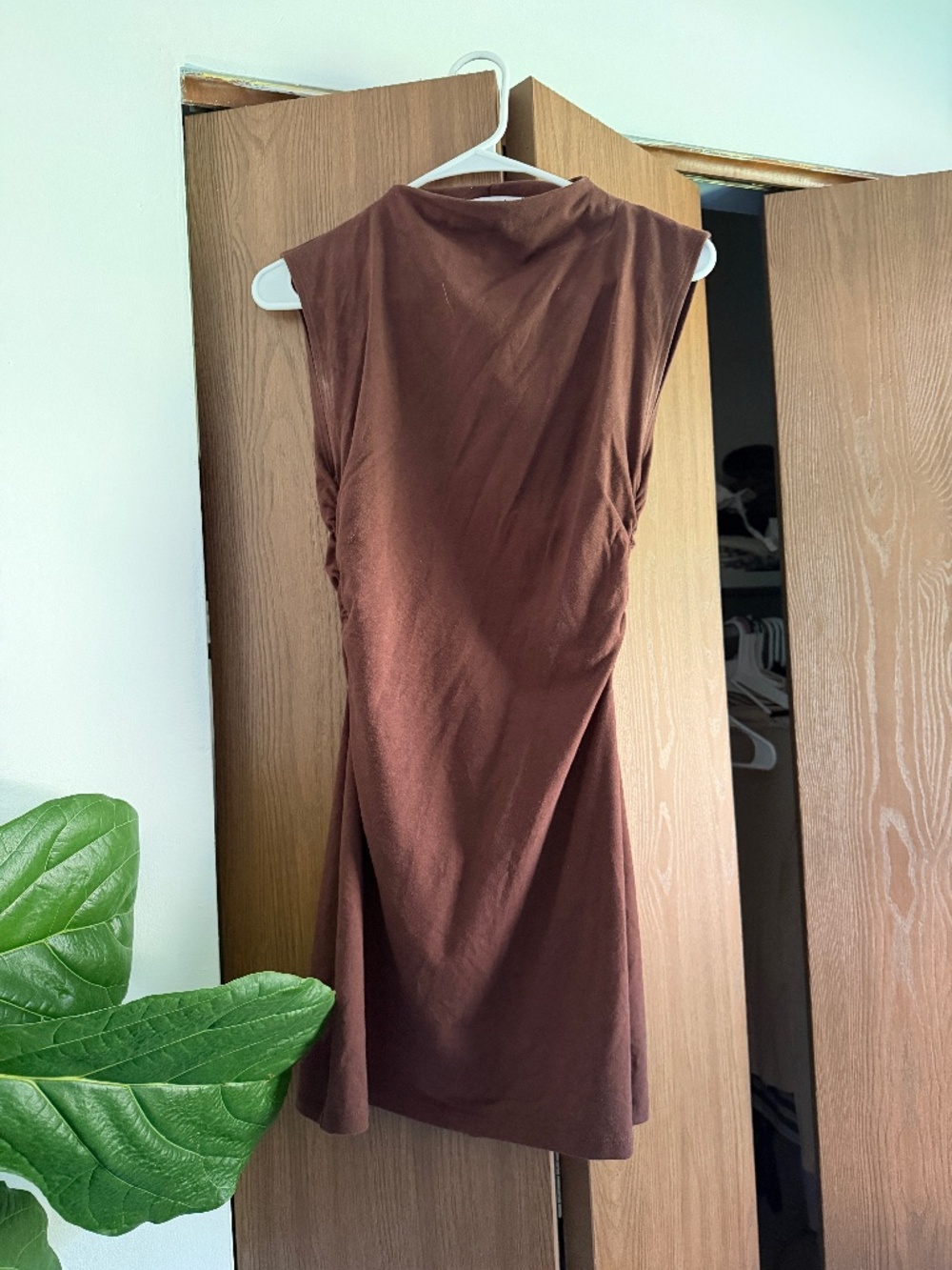 Reformation brown dress